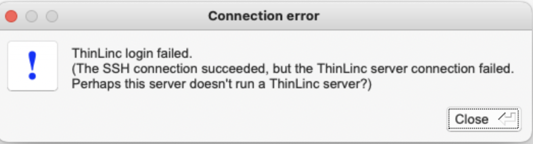 Wrong server error